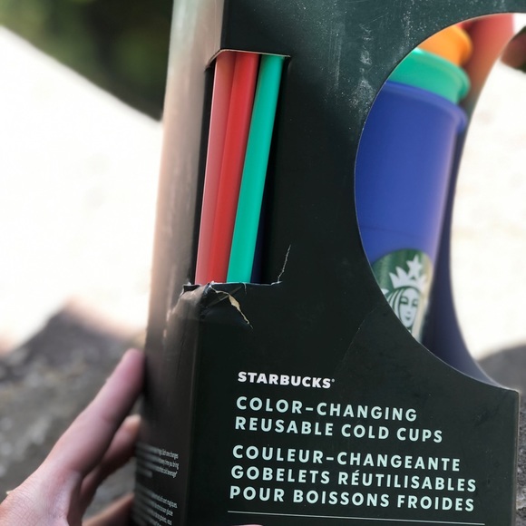 Starbucks Pride 2020 Color Changing Cold Cups Rare - Picture 3 of 3